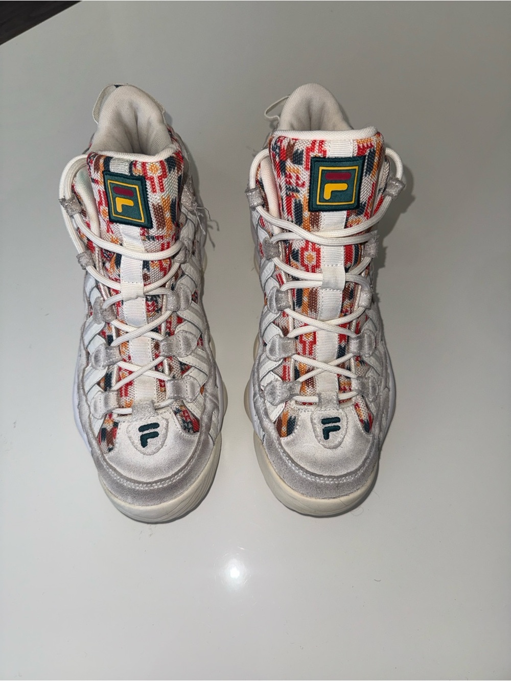 Fila Men's Stackhouse Spaghetti Basketball Shoes Size 12